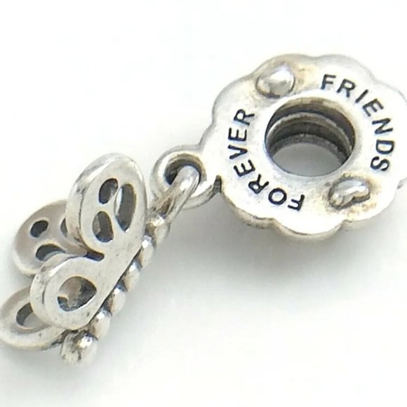 Pandora Forever Friends Butterfly Bracelet Charm - Picture 1 of 1